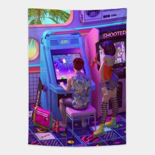 Back to the Arcade Tapestry