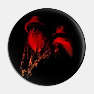 Retro ZZ Top Pin