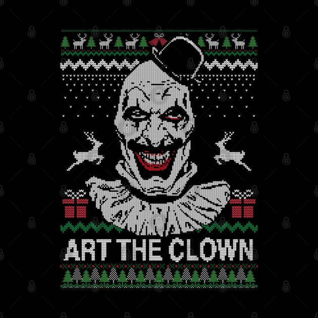 Art The Clown Ugly Christmas by Premium Nation