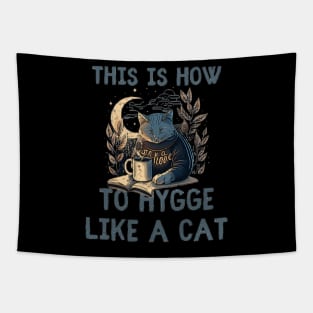 how to hygge like a cat Tapestry