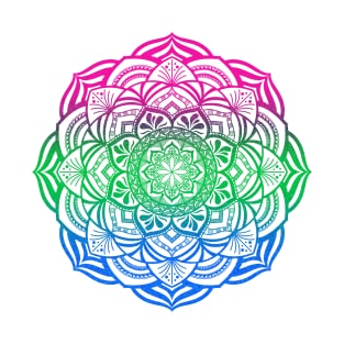 Polysexual Pride Mandala T-Shirt