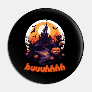 Buuhhhh-Halloween Haunt Pin