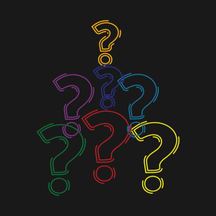 Rainbow question T-Shirt