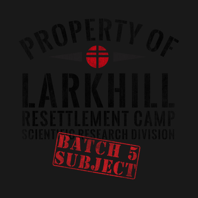 Disover Property Of Larkhill Resettlement Camp V For Vendetta - V For Vendetta - T-Shirt