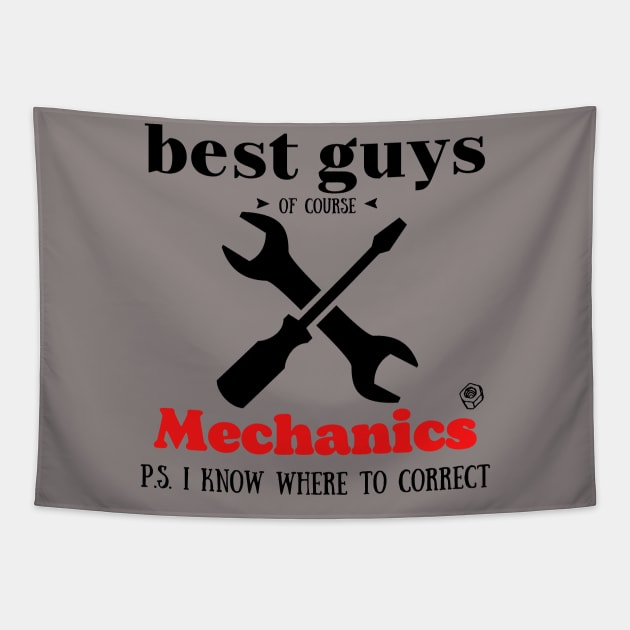 best guys of course Mechanics Tapestry by Art-Julia