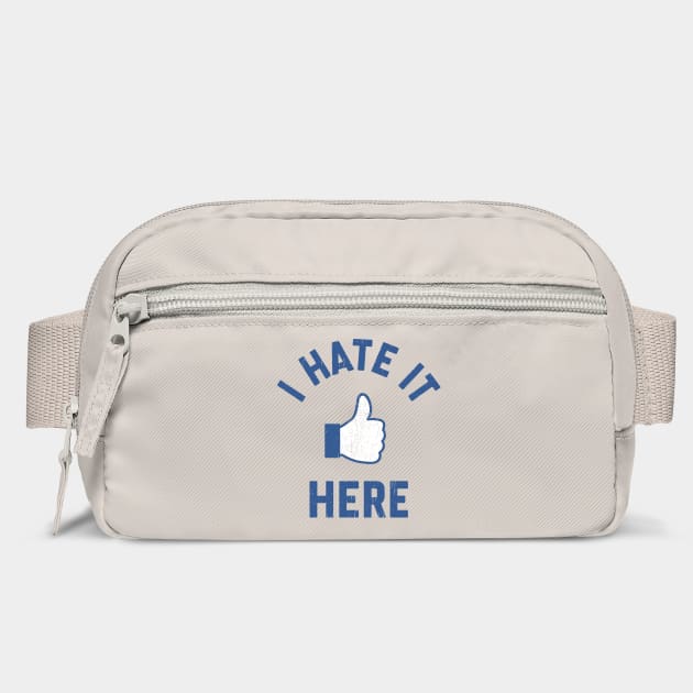 I Hate It Here Anti Social Bad Mood Sarcastic Humor by Anticorporati