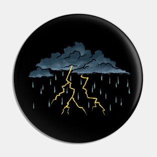 Joyous June Thunderstorms Pin