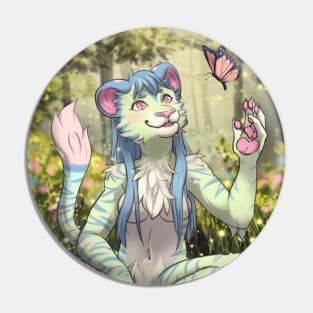 Tiger Girl Pin