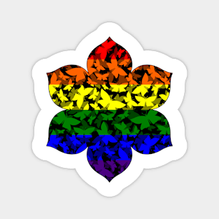 Veil of Butterflies, Pride Series - LGBTQ Magnet