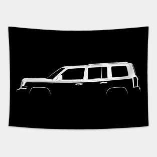 Jeep Patriot Silhouette Tapestry