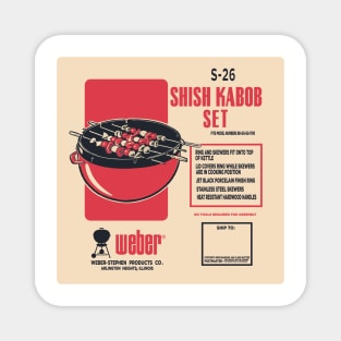 Weber Shish Kabob Set Magnet