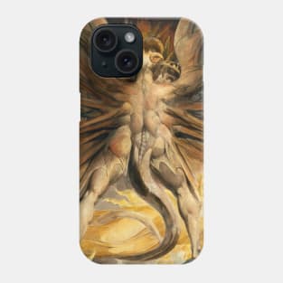 William Blake - The Red Dragon Phone Case