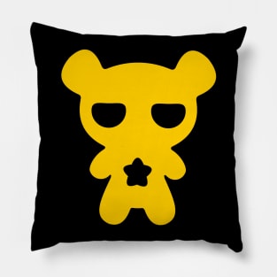 Attention! Yellow Lazy Bear! Pillow