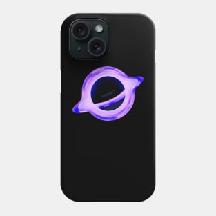 black hole heart Phone Case