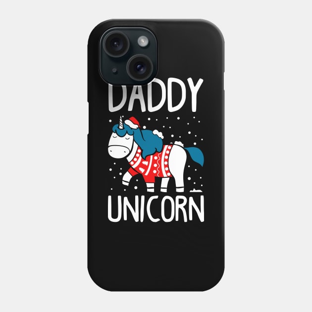 Matching Unicorn Ugly Christmas Sweatshirts Phone Case by KsuAnn