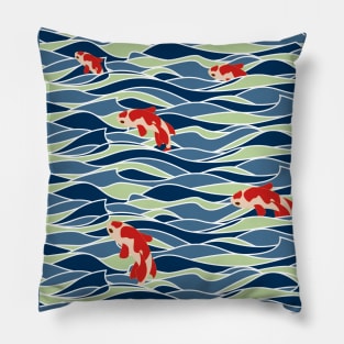 Go against the tide Pillow