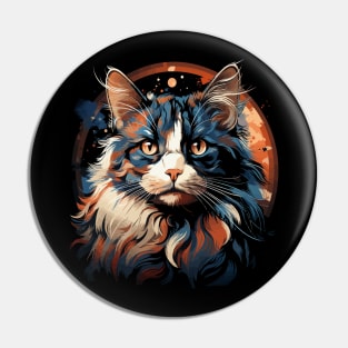 Patriotic Ragdoll Pin