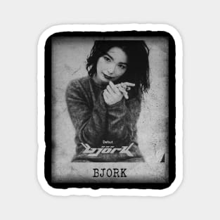 Bjork - Debut // Minimalist Fanart Magnet