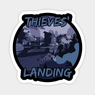 Thieves' Landing Postcard Magnet