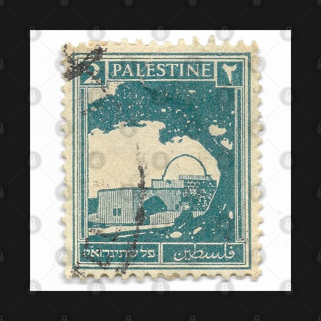 Palestine stamp, 1930s by rogerstrawberry