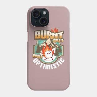 Burnt Out But Optimistic Marshmallow Cute Outdoor Camping Phone Case