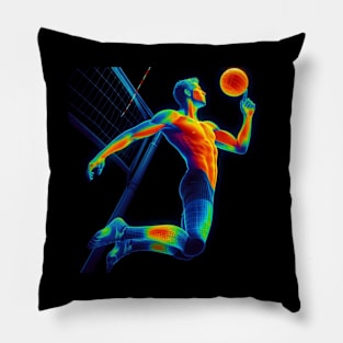 Thermal Image - Sport #4 Pillow