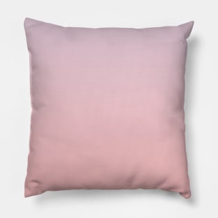 Light Lavender to Flamingo Pink Ombre Fade Sunset Gradient Pillow