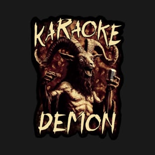 Karaoke Demon (no background) T-Shirt