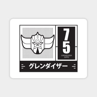 Retro anime robo Grendizer Magnet