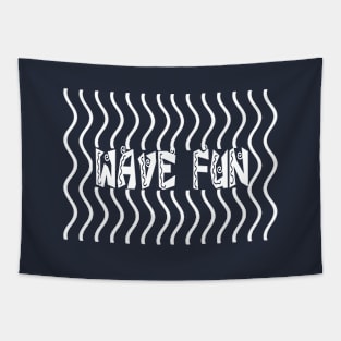 Wave Fun Tapestry