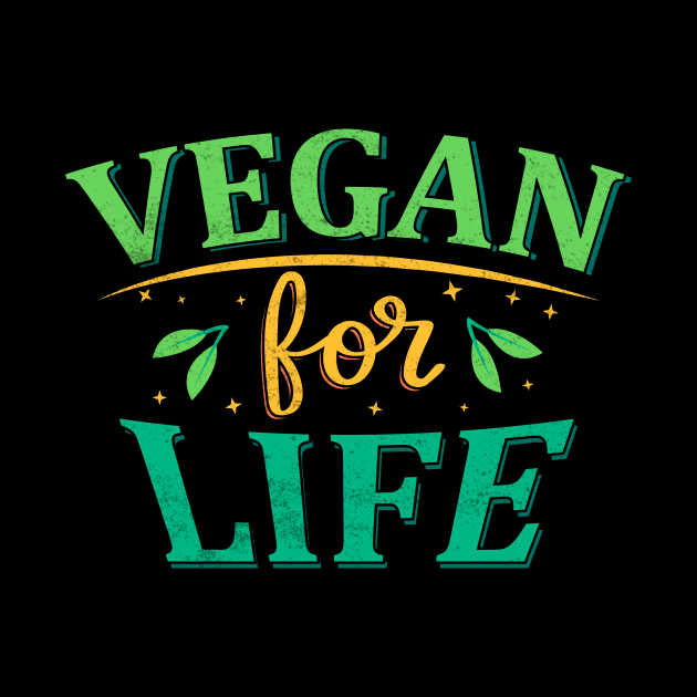 Vegan for Life, Vegan Christmas Gifts, 2023 by KindWanderer