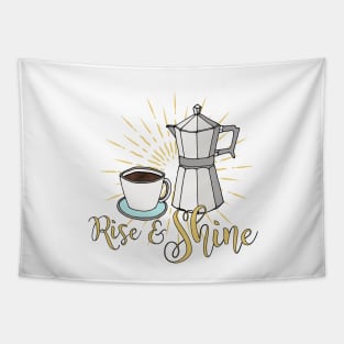 Rise and shine - espresso coffee Tapestry