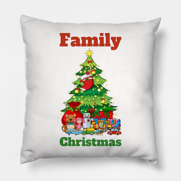 Christmas Vacation Pillow by HobbyAndArt