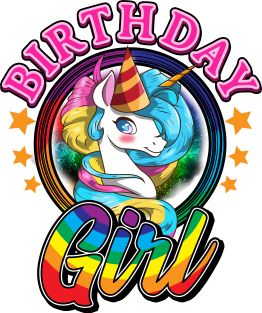 Unicorn Birthday Shirt Magnet