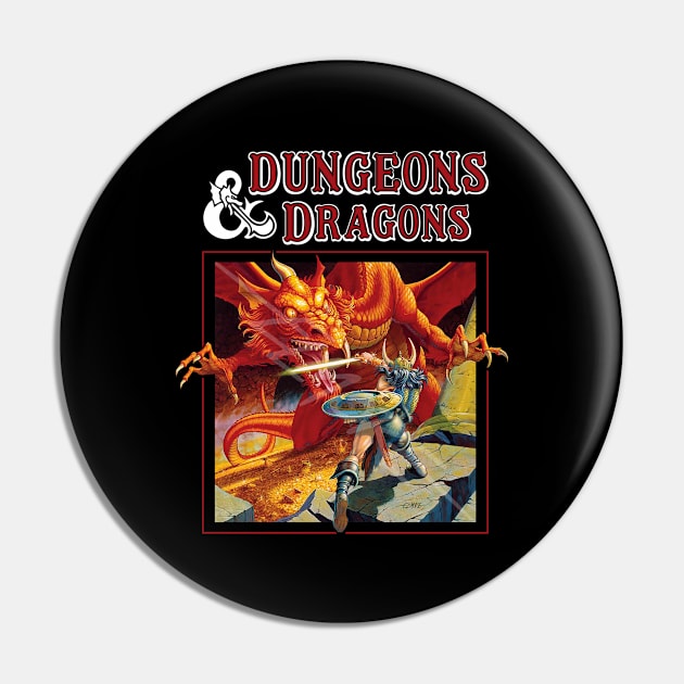 Dungeons And Dragons Dragon Slayer Pin by Rebus28