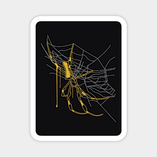 Gold Spider Magnet