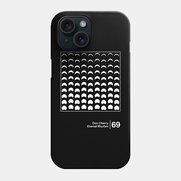 Eternal Rhythm - Minimal Style Graphic Artwork Phone Case by saudade