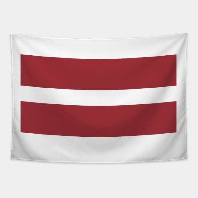 Flag of Latvia Tapestry by COUNTRY FLAGS