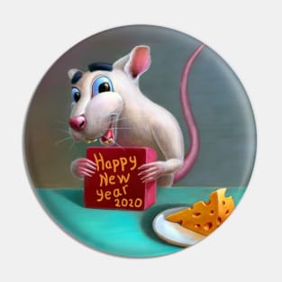 The Year of the Rat Pin