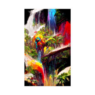 Jungle rainbowfall pt4 T-Shirt