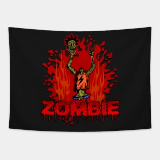 Zombie Apocalypse 3 Tapestry