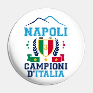 Napoli Champion of Italia 2023 Pin