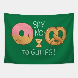 Glutes Intolerant Tapestry