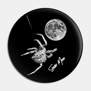 Spider Moon Pin