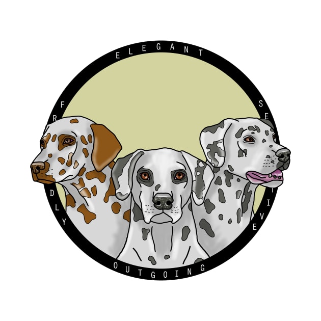 Dalmation dog by Artbychb