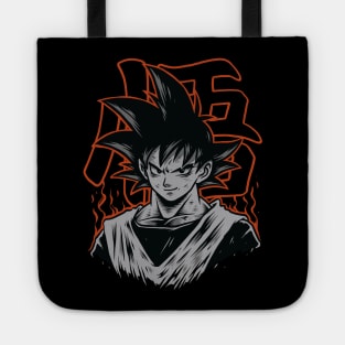 Black goku Tote