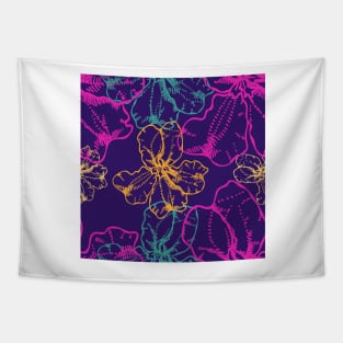 Goodenia Australian Flower Tapestry