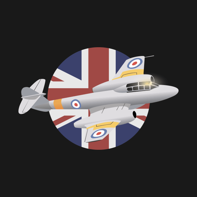 Gloster Meteor British WW2 Jet Fighter by NorseTech