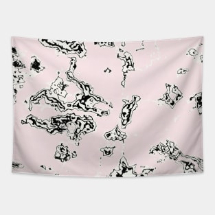 Pink Marble Stone Tapestry