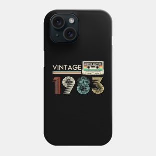 Vintage 1983 Limited Cassette Phone Case